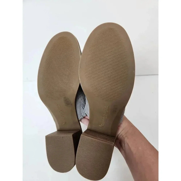 Koolaburra by Ugg Raychel Sandal Block Heel Suede Gray Size 10. - Picture 5 of 7